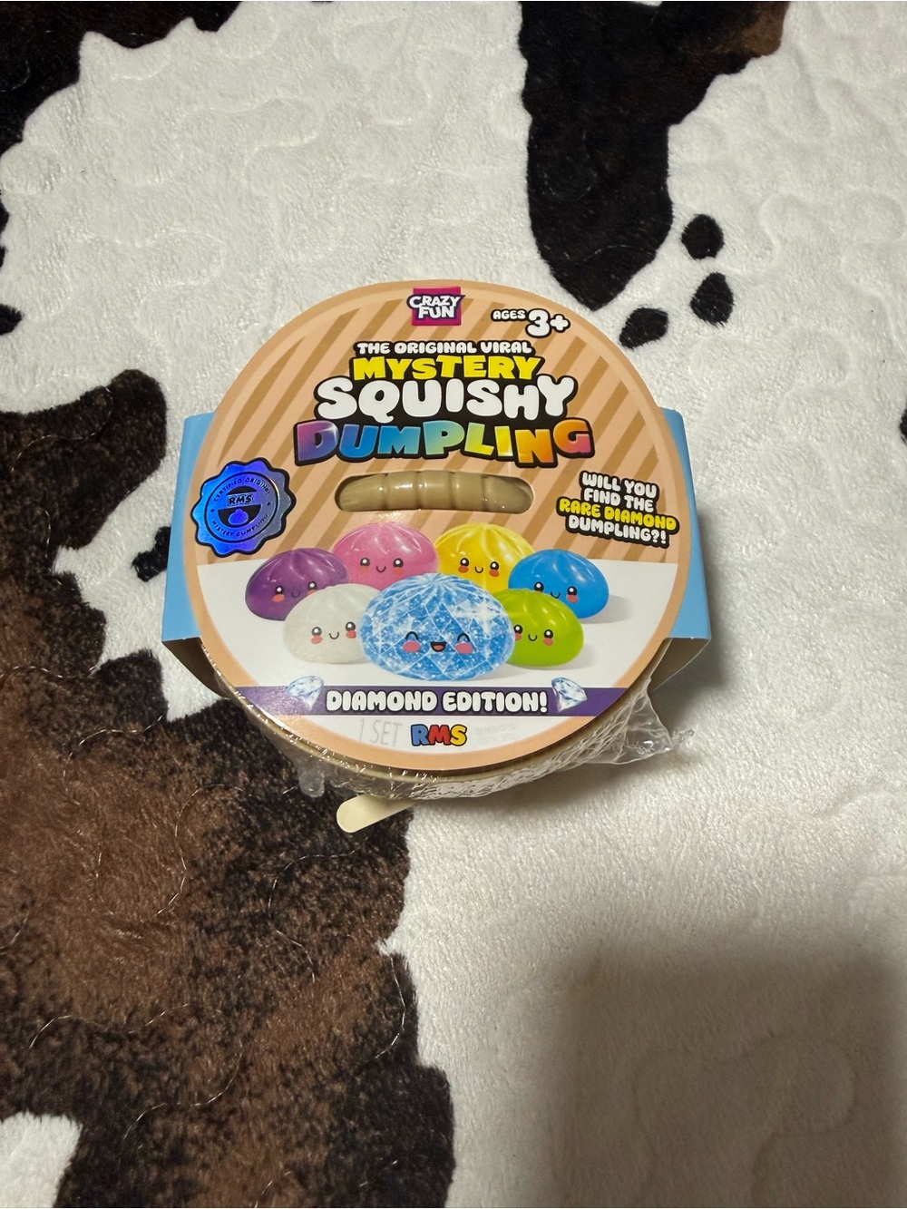 Source Unknown Mystery Squishy Dumpling Set - Pink, Yellow, Blue, Purple, White